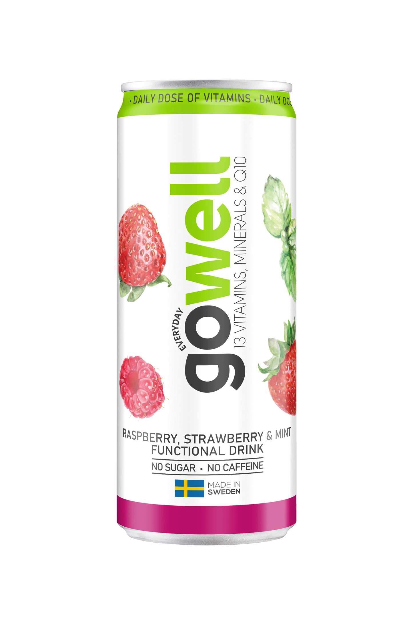RASPBERRY, STRAWBERRY & MINT - FLAK